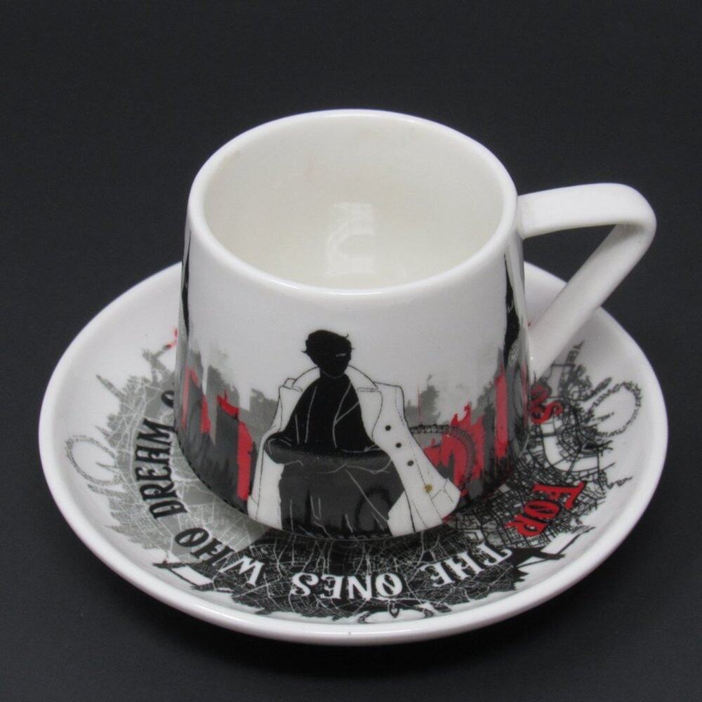 LitJoy Crate Darker Shade of Magic Espresso Teacup & Saucer